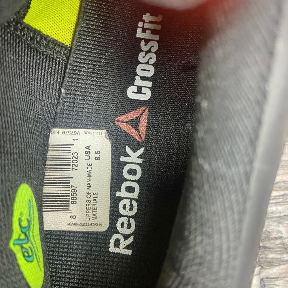 Reebok Men’s Crossfit Lifter 2.0 Electric Peach 9.5 Blue Camo